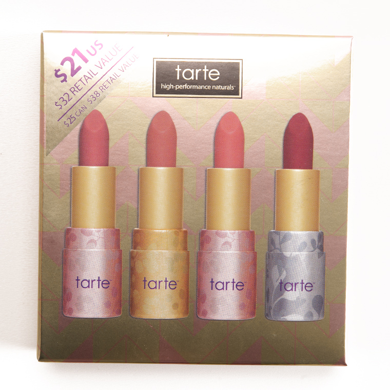 Tarte Deluxe Amazonian Butter Lipstick Set