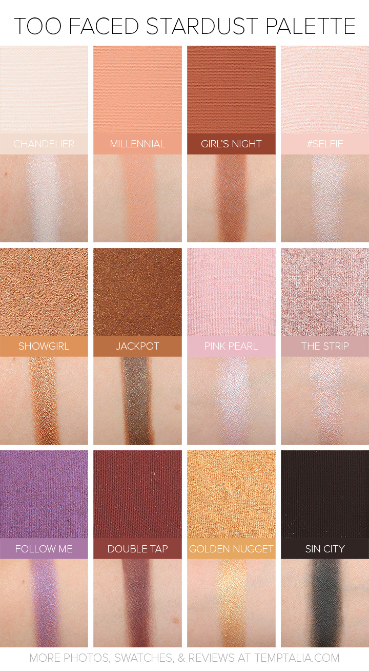 Too Faced Stardust Eyeshadow Palette