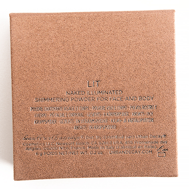 Urban Decay Lit Naked Illuminated