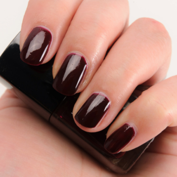 chanel wine red nail polish