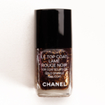 Chanel Lame Rouge Noir Le Top Coat