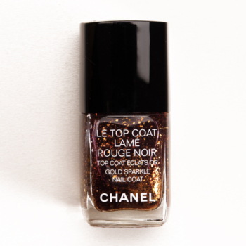 Chanel Lame Rouge Noir Le Top Coat