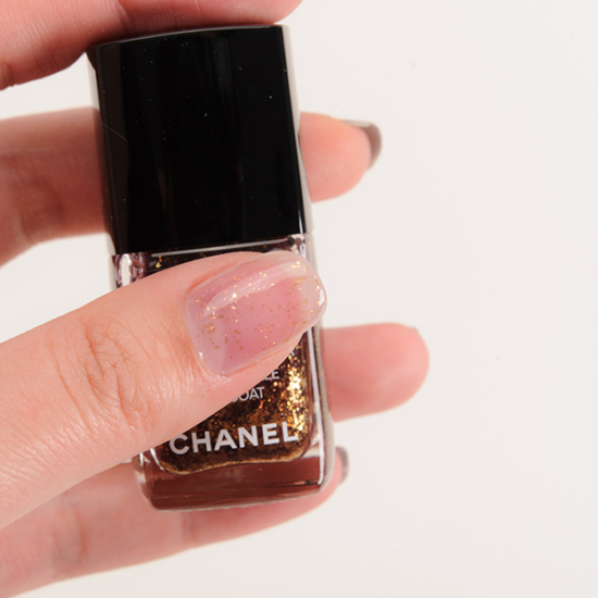 Chanel Lame Rouge Noir Le Top Coat
