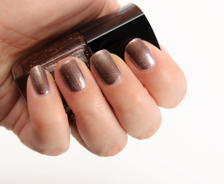 Chanel Lame Rouge Noir Le Top Coat