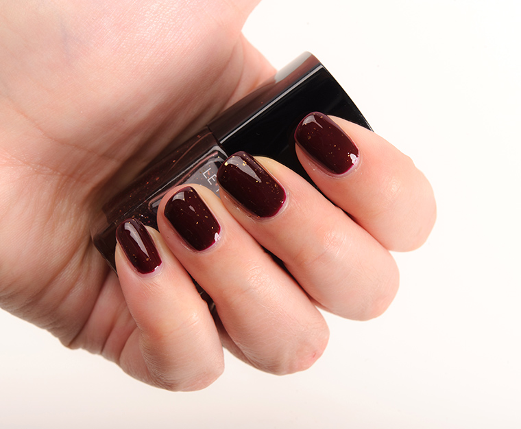 Chanel Lame Rouge Noir Le Top Coat