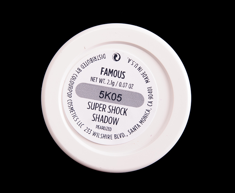 ColourPop Famous Super Shock Shadow