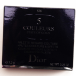 Dior Eternal Gold (576) State of Gold Eyeshadow Palette (Holiday 2015)