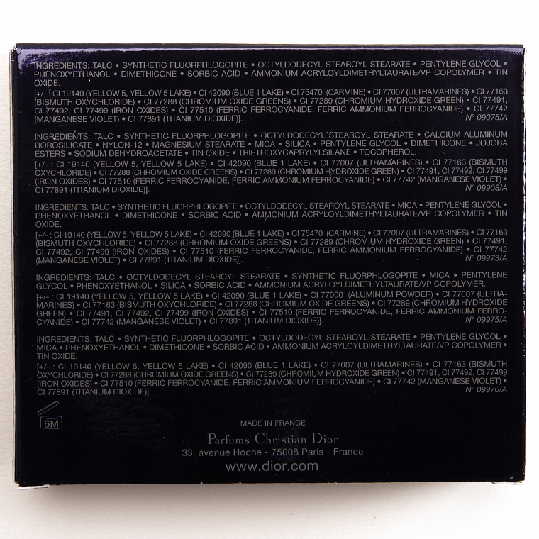 Dior Blazing Gold (886) Eyeshadow Palette