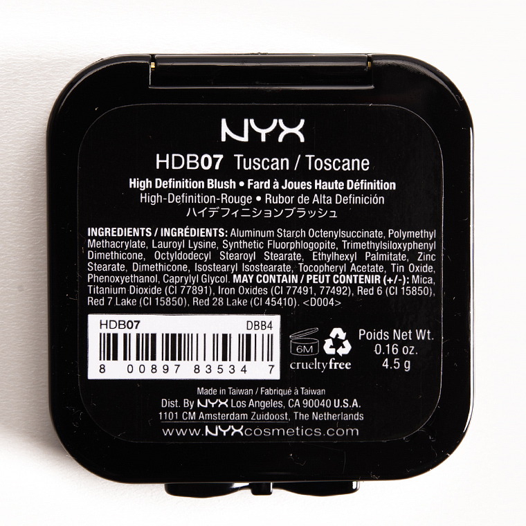 NYX Tuscan (07)  HD Blush