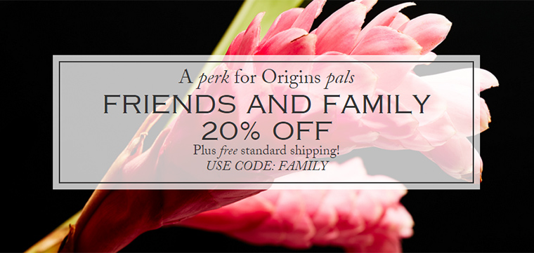Origins Friends & Family