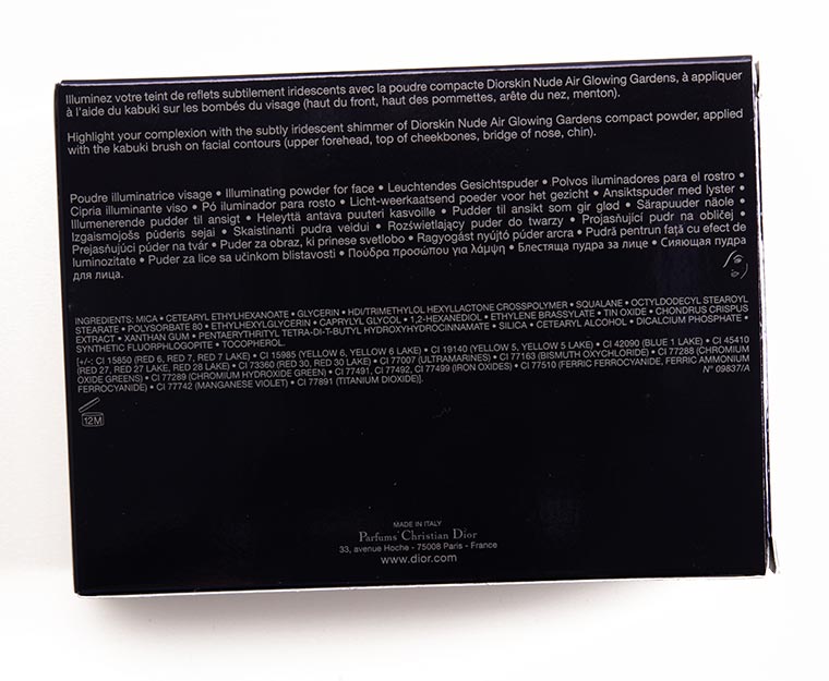 Dior Glowing Pink Diorskin Nude Air Illuminating Powder