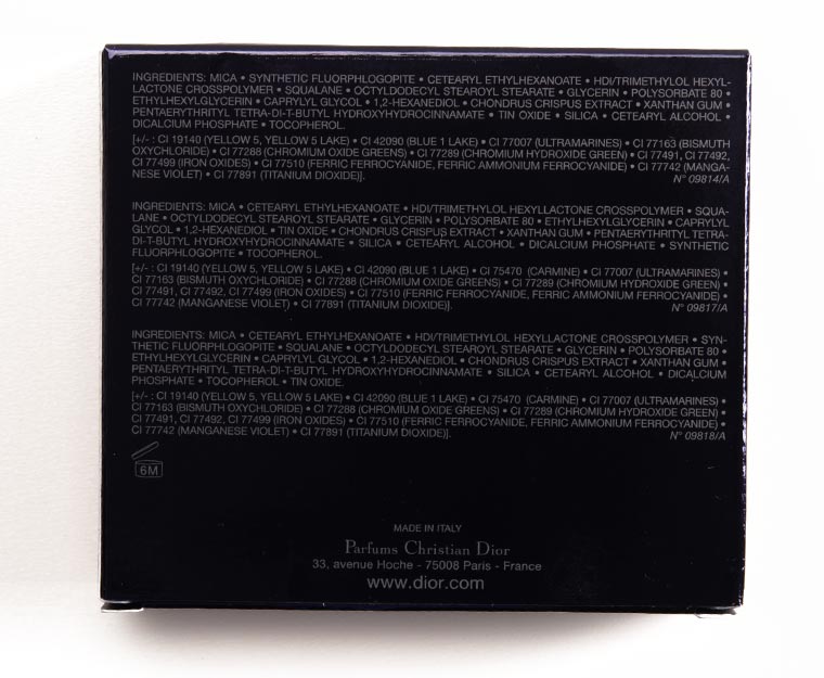 Dior Rose Garden (451) Eyeshadow Palette