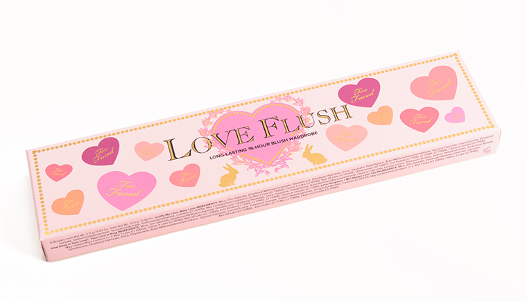 Too Faced Love Flush Blush Wardrobe