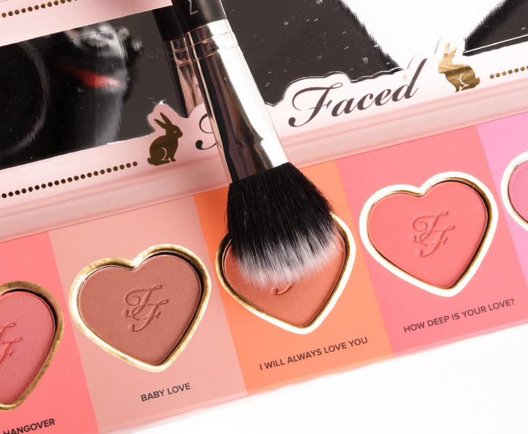 Too Faced Love Flush Blush Wardrobe