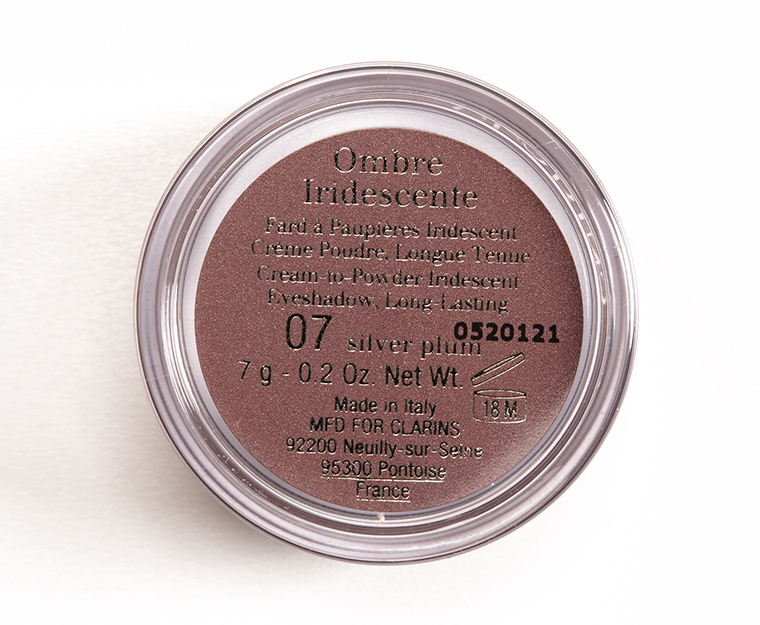 Clarins Silver Plum Ombre Iridescente Cream Eyeshadow