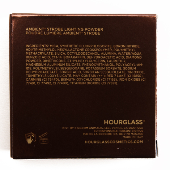 Hourglass Incandescent Strobe Light Ambient Strobe Lighting Powder