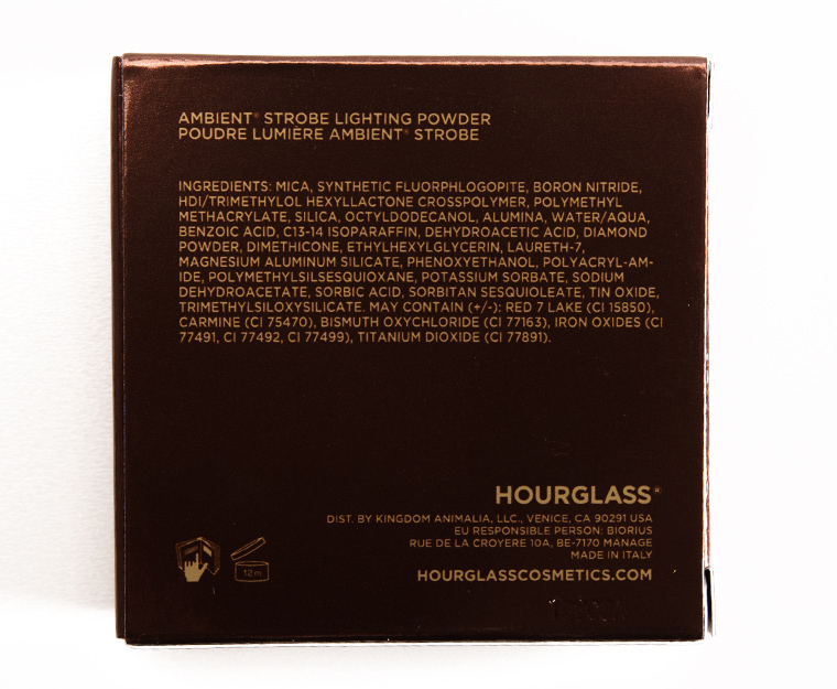 Hourglass Incandescent Strobe Light Ambient Strobe Lighting Powder
