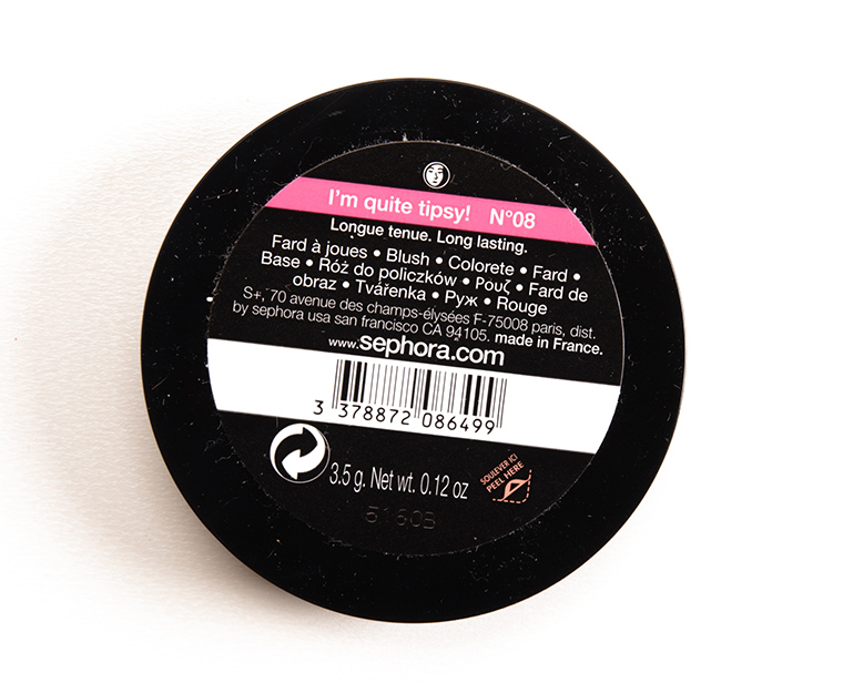 Sephora I'm Quite Tipsy (08) Colorful Blush