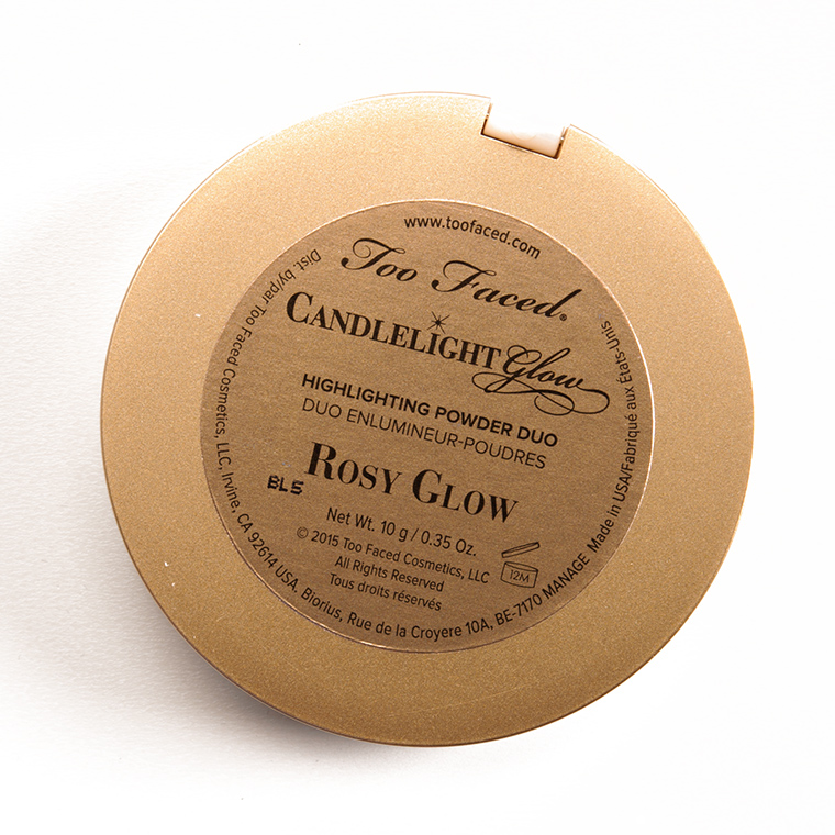 Too Faced Rosy Glow Candlelight Glow