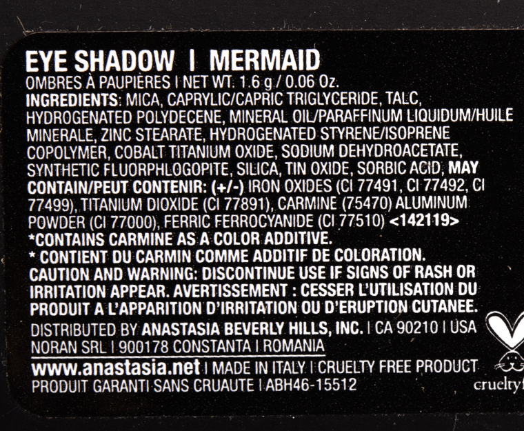 Anastasia Mermaid Eyeshadow