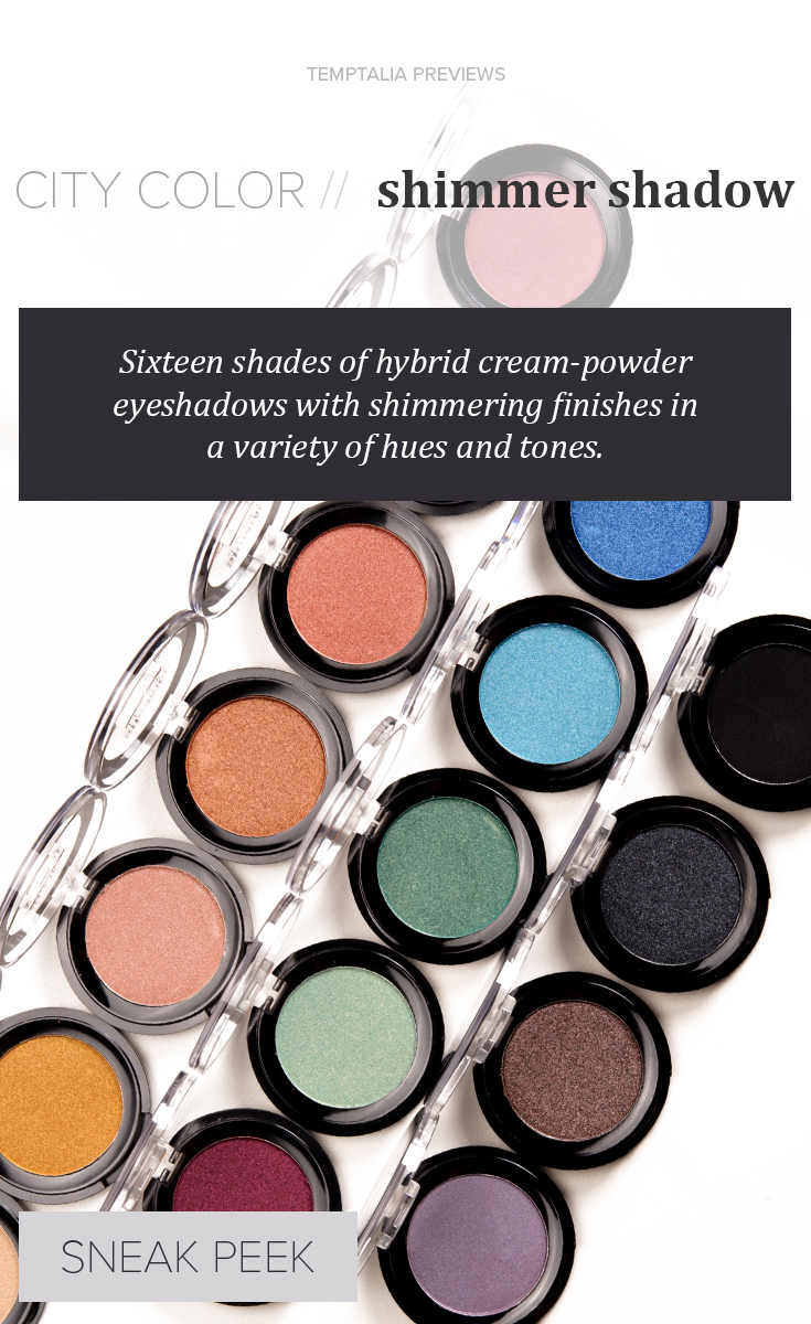 City Color Shimmer Shadows