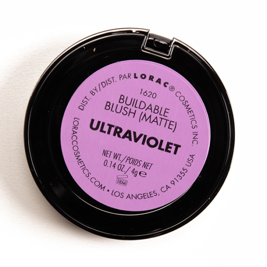 LORAC Ultraviolet Color Source Buildable Blush Review & Swatches