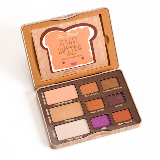 Too Faced Eye Shadow Collection Peanut Butter & Jelly