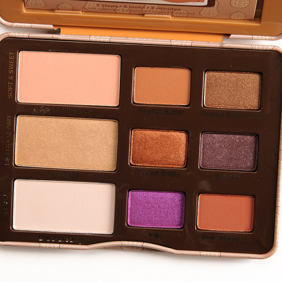 Too Faced Peanut Butter & Jelly Eye Shadow Collection
