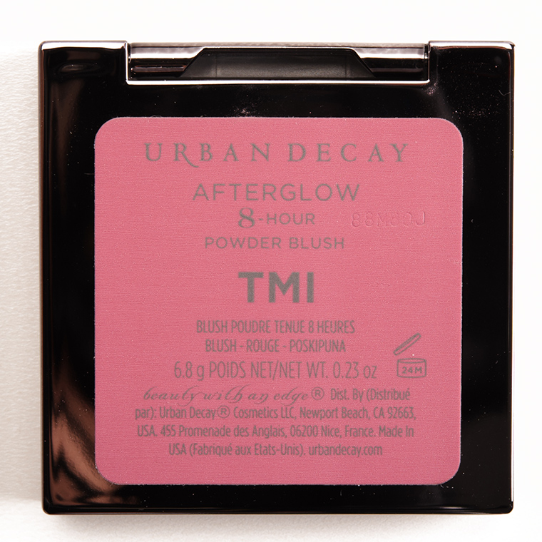 Urban Decay TMI Afterglow 8-Hour Blush