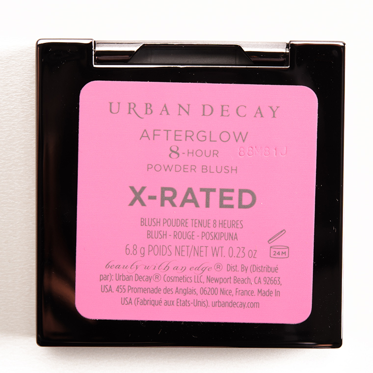 Urban Decay X-Rated Afterglow 8-Hour Blush