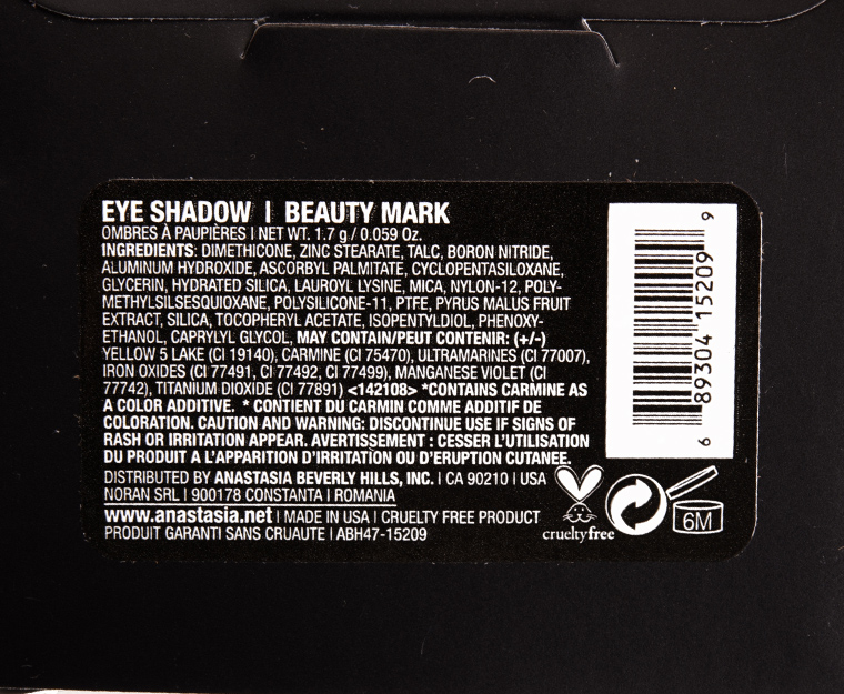 Anastasia Beauty Mark Eyeshadow