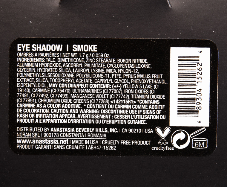 Anastasia Smoke Eyeshadow