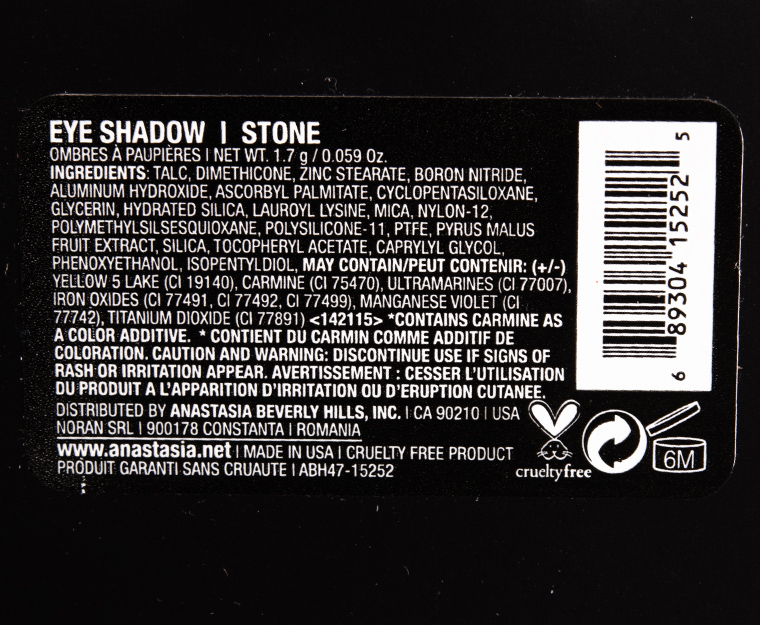 Anastasia Stone Eyeshadow