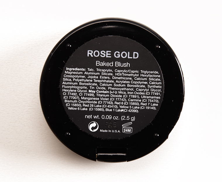 Black Opal Rose Gold Baked Blush