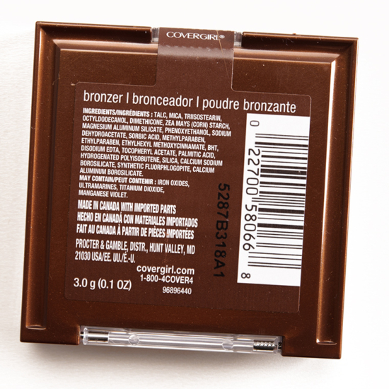 CoverGirl Bronze (200) TruBlend Bronzer Review & Swatches