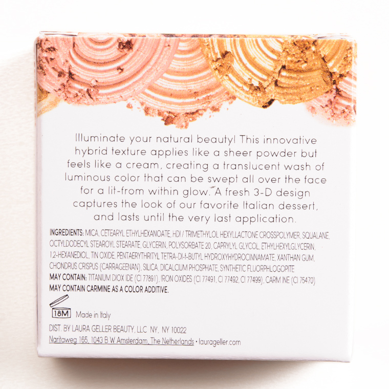 Laura Geller Charming Pink Baked Gelato Swirl Illuminator
