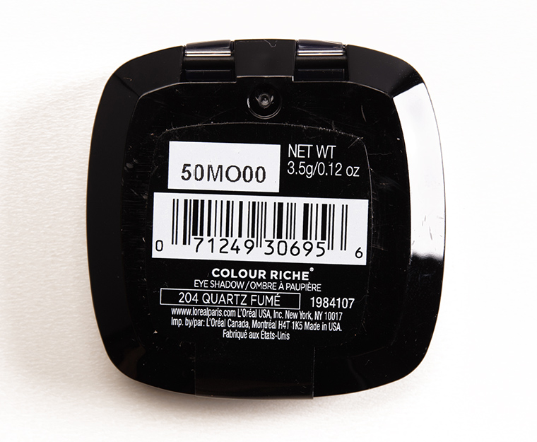 L'Oreal Quartz Fume Colour Riche Eyeshadow