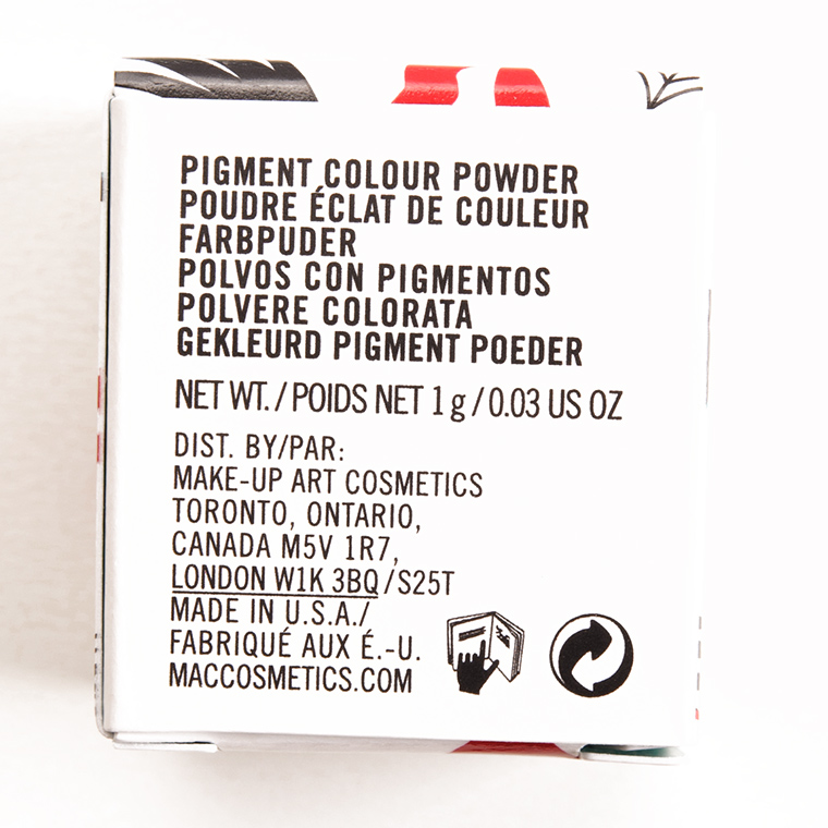 MAC Overdressed Pigment