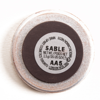 MAC Sable Eyeshadow Review & Swatches