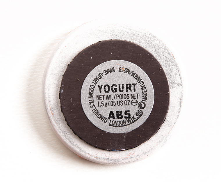 MAC Yogurt Eyeshadow Review & Swatches