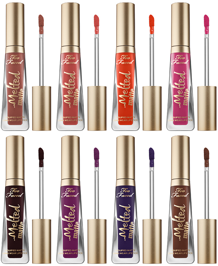 Too Faced Melted Matte Liquified Long-Wear Matte Lipsticks