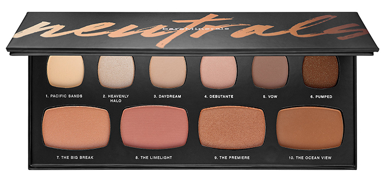 bareMinerals The Neutral Attraction for Eyes & Cheeks Palette for Summer 2016