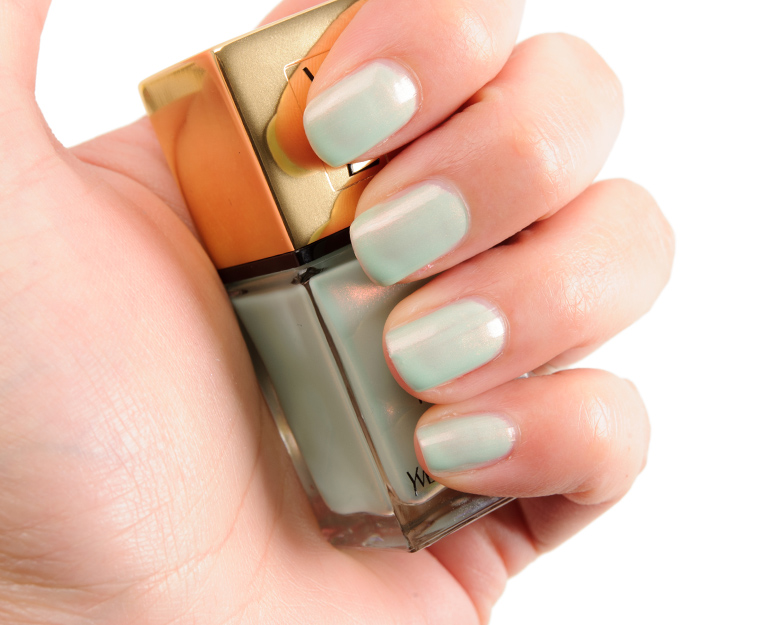 YSL Peace Green La Laque Couture