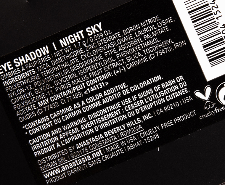 Anastasia Night Sky Eyeshadow