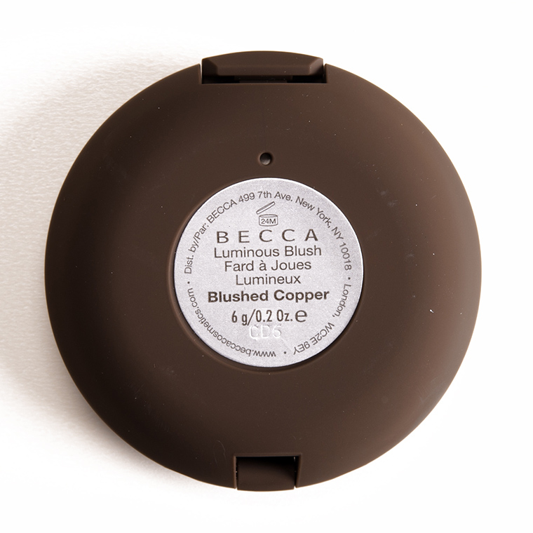 Becca Blushed Copper Shimmering Skin Perfector Blush
