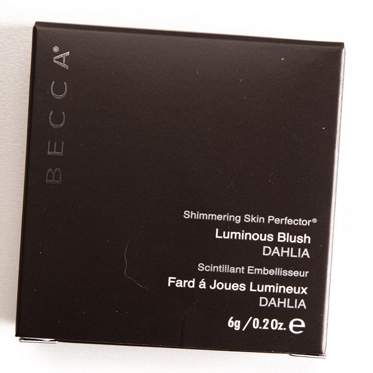 Becca Dahlia Shimmering Skin Perfector Blush