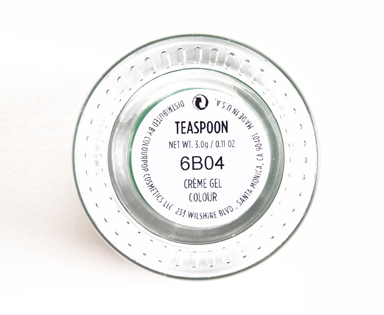 ColourPop Teaspoon Creme Gel Colour