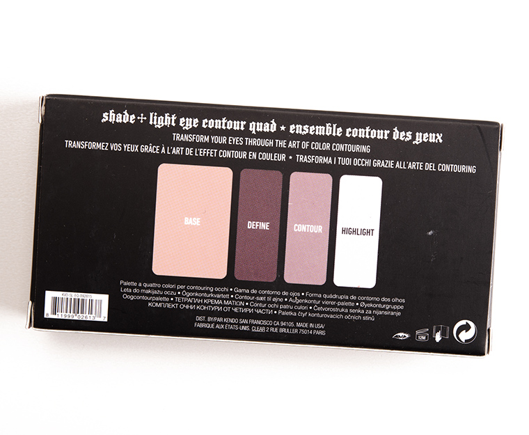 Kat Von D Plum Shadow + Light Quad