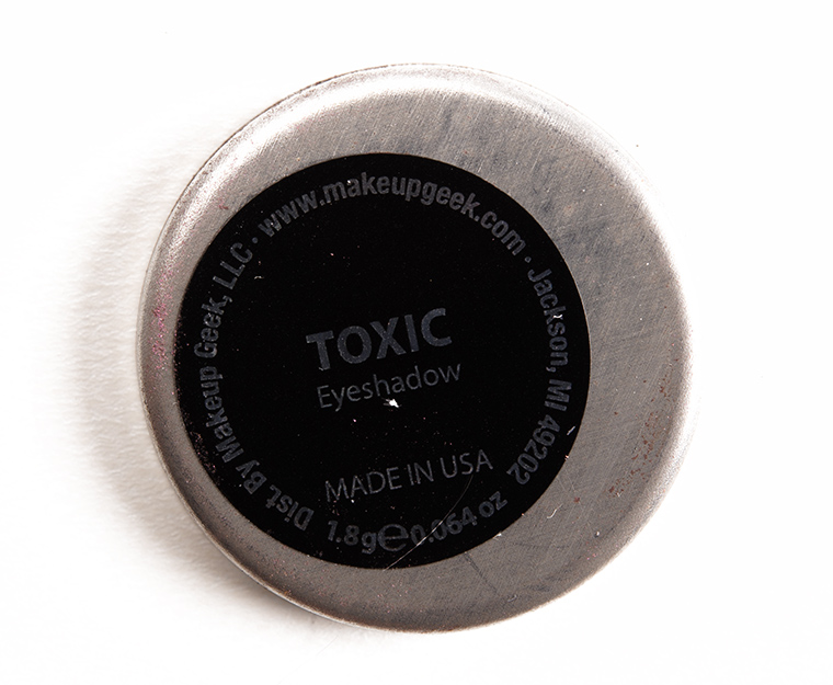 Makeup Geek Toxic Eyeshadow
