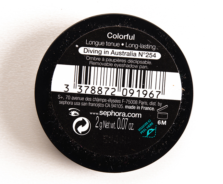 Sephora Diving in Australia Colorful Eyeshadow